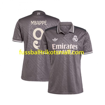 Fußballtrikots Real Madrid Kylian Mbappé 9 2024-2025 Kurzarm 3rd trikot kaufen